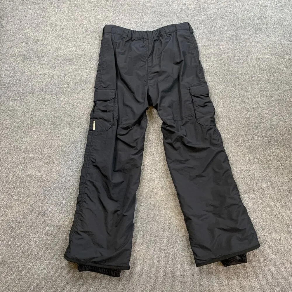 Columbia Snowboarding Pants Mens M Medium Black Nylon Inner Lined Ski Snow